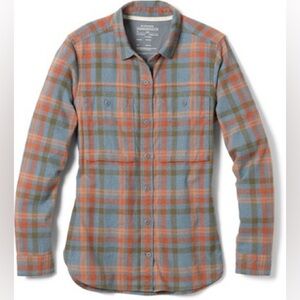 REI Women’s Wallace Lake Flannel Button Down Large